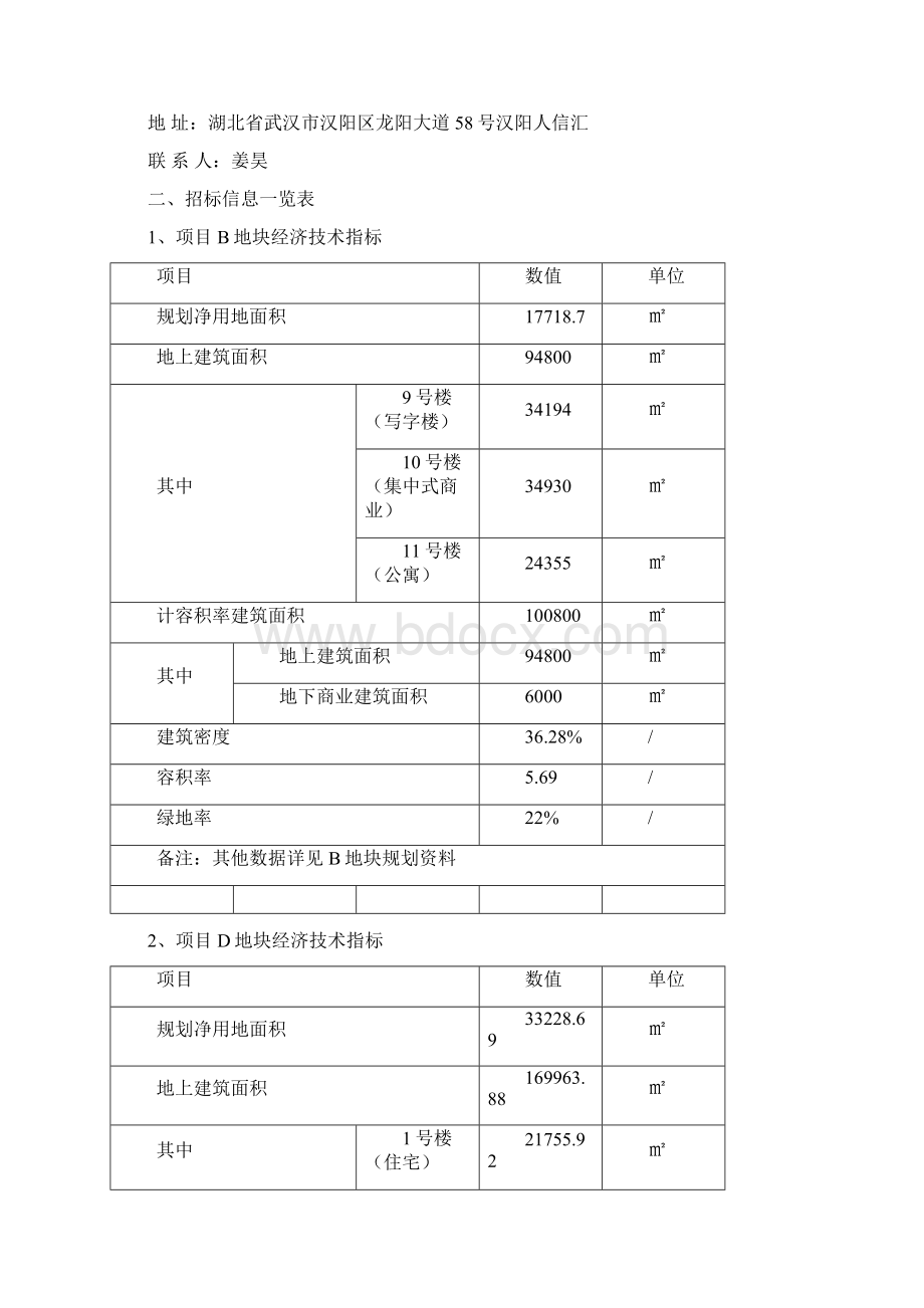 汉阳人信汇BD地块沙盘模型设计制作招标文件2271Word格式.docx_第2页