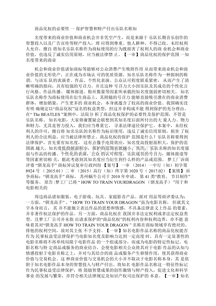 京知法官彭文毅涉商品化权的典型案例.docx_第2页