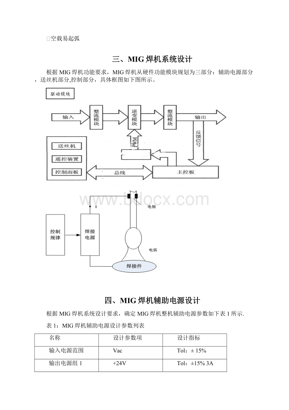 MIG焊机项目设计说明书V11Word文件下载.docx_第3页