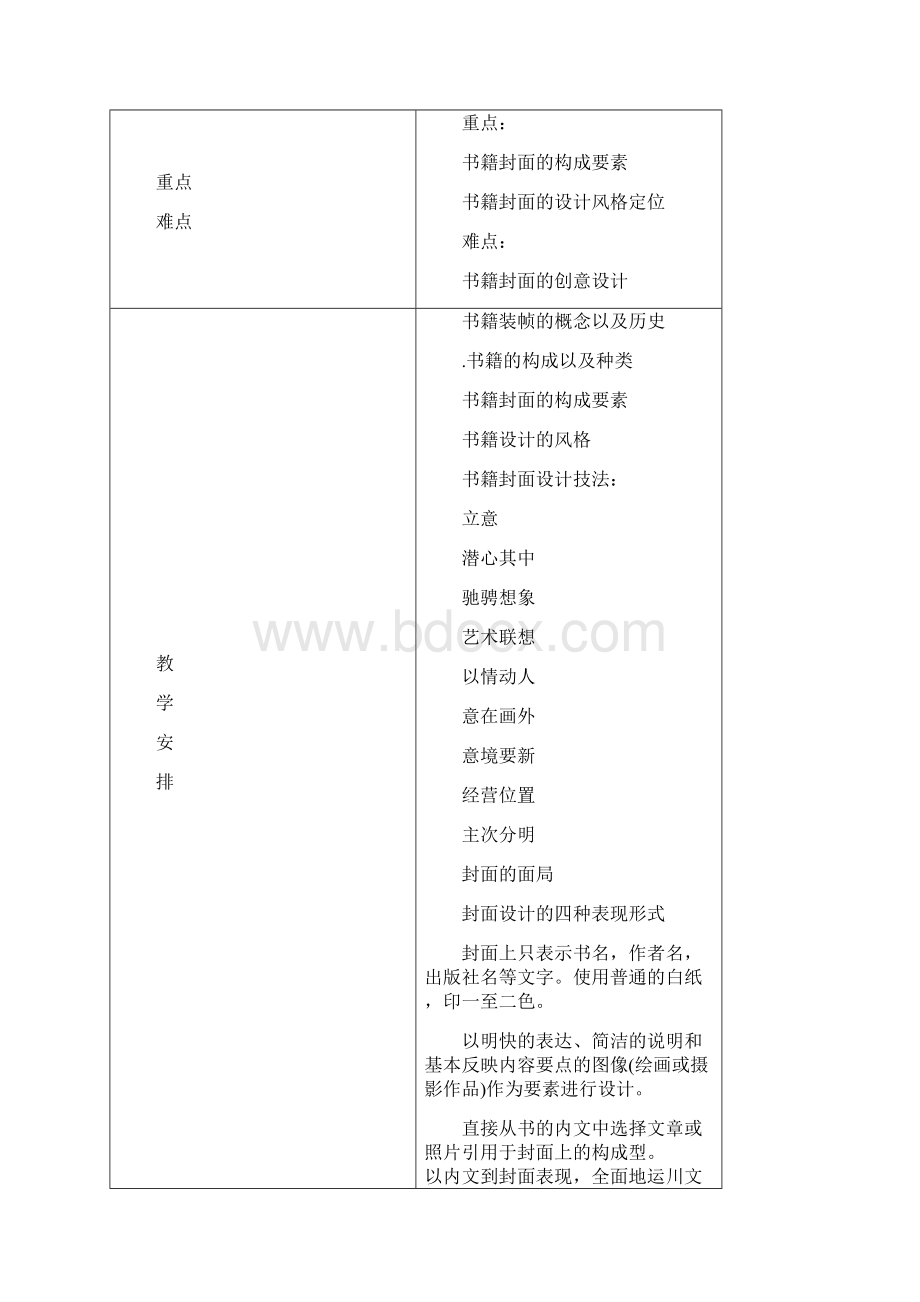 书籍设计实训教案.docx_第3页