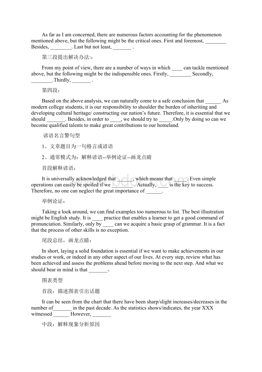 四六级万能模板Word格式.docx_第2页