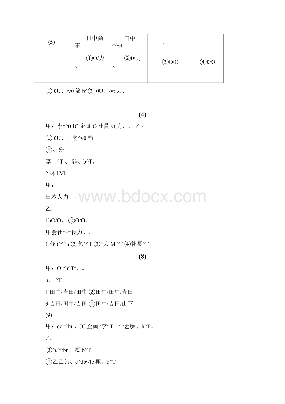 日语初级上练习题.docx_第3页