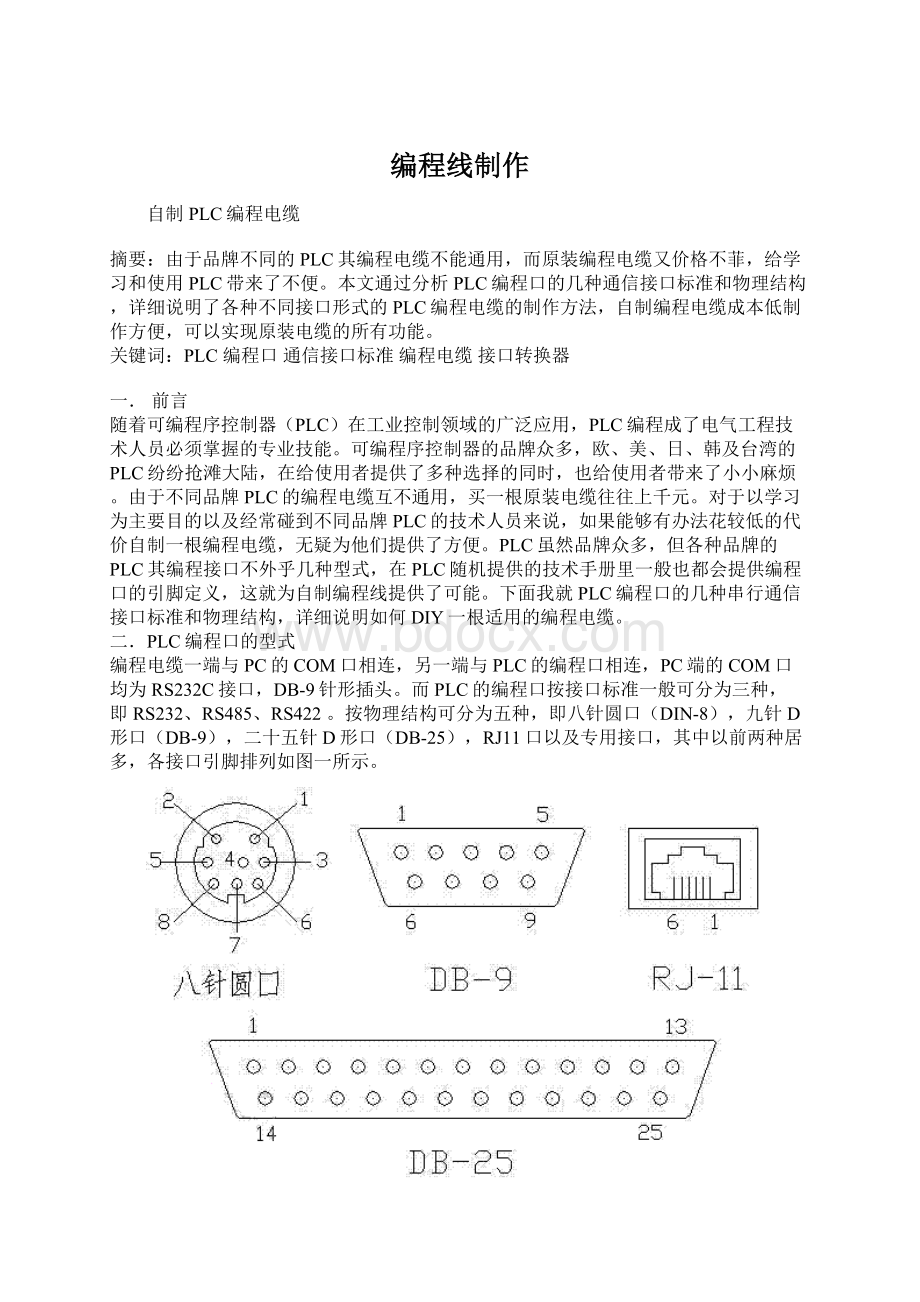 编程线制作.docx_第1页