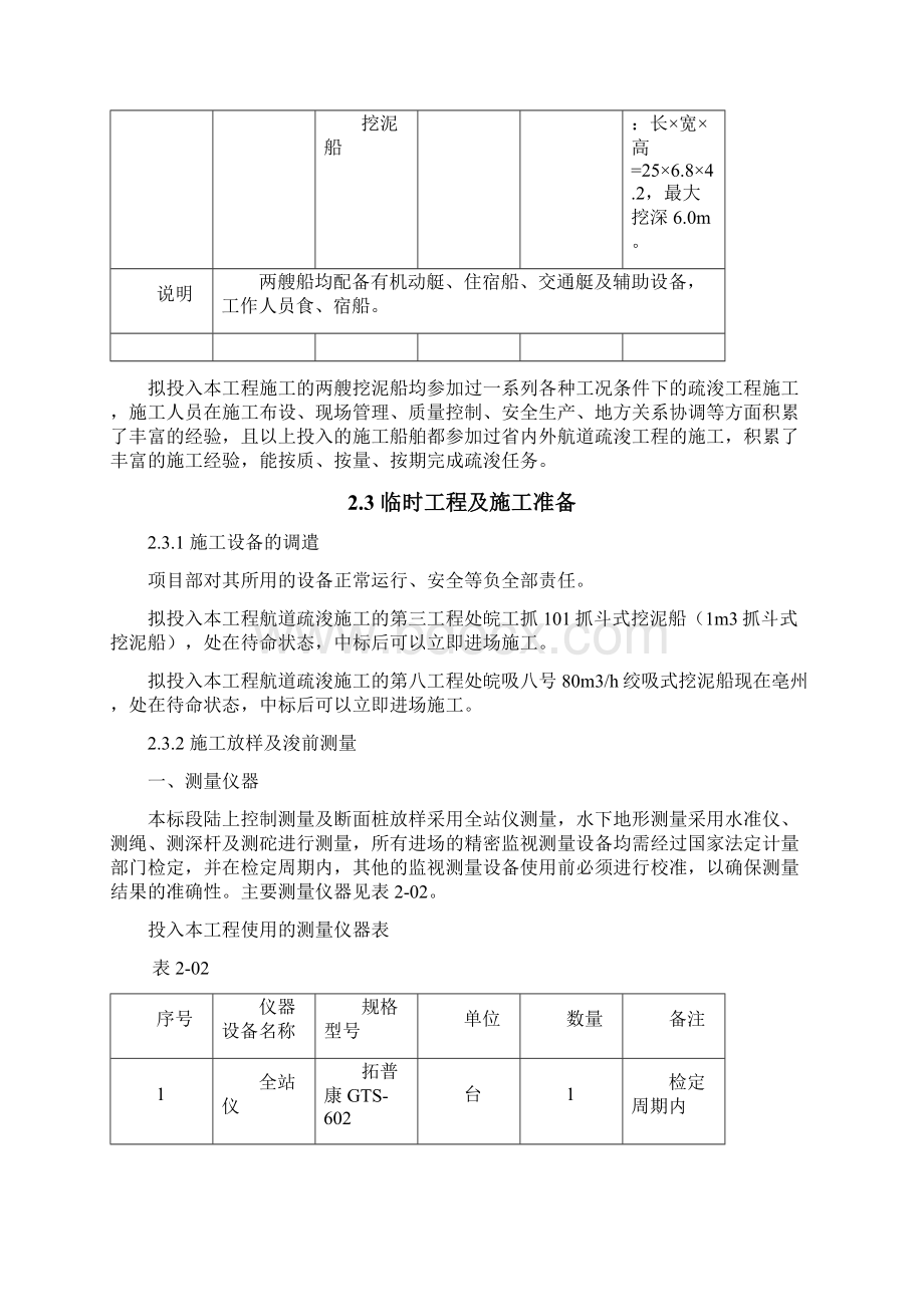 河道疏浚工程施工方案文档格式.docx_第3页