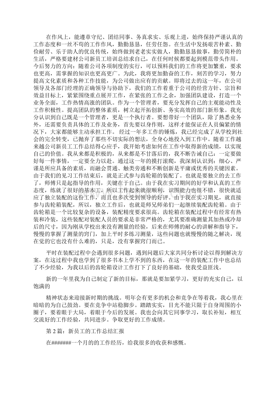 新员工个人工作总结文档格式.docx_第2页