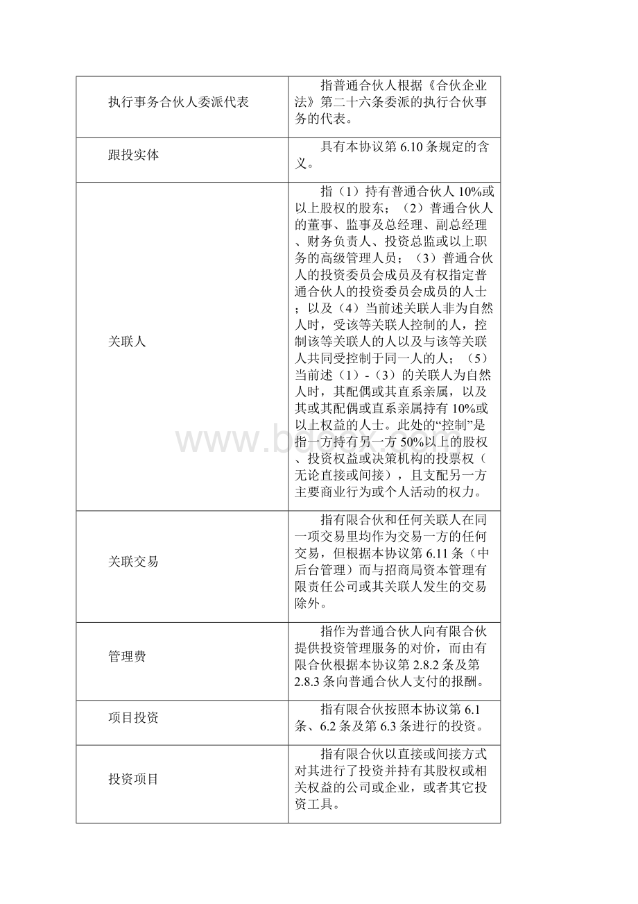 产业发展基金合伙企业有限合伙合伙协议Word文档下载推荐.docx_第3页