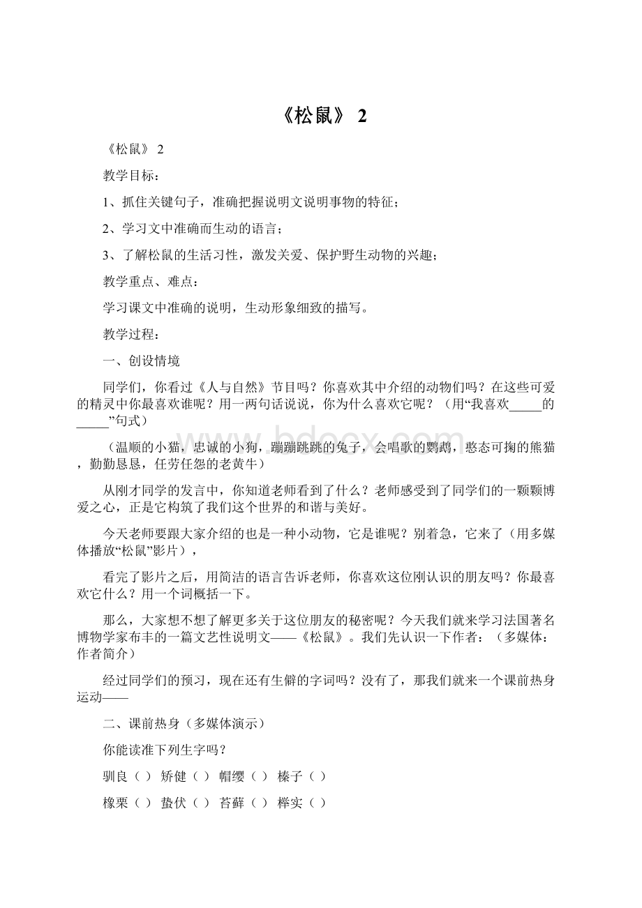 《松鼠》 2.docx