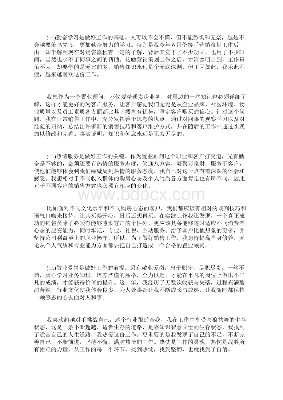 营销策划个人工作总结个人工作总结.docx_第2页