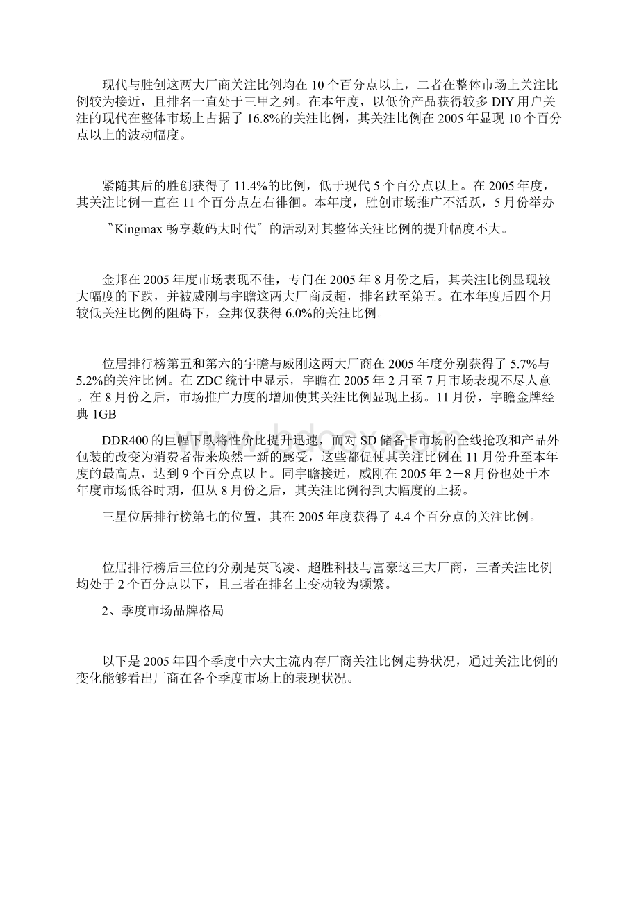 中国内存市场年度分析报告.docx_第3页