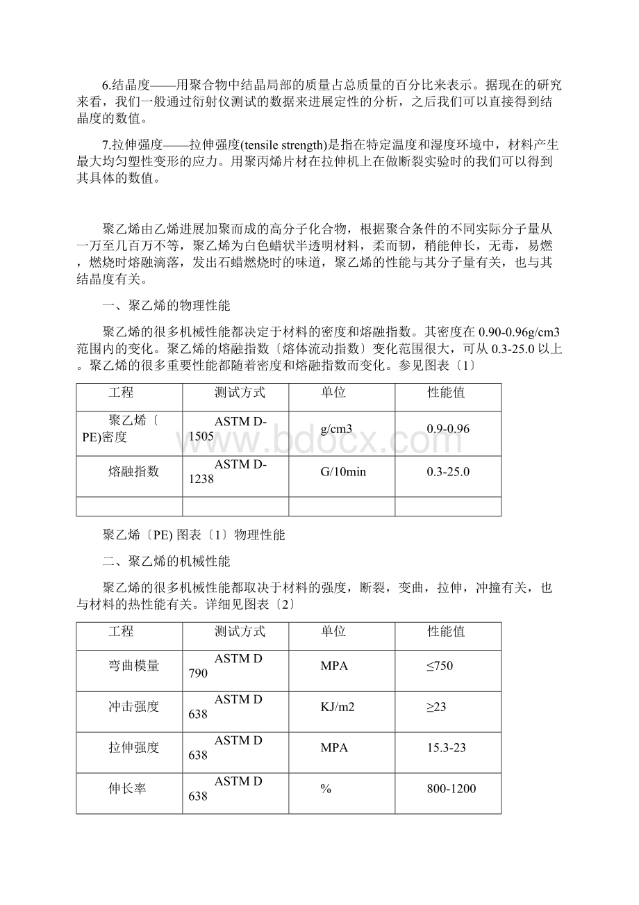 聚乙烯性能汇总Word下载.docx_第2页