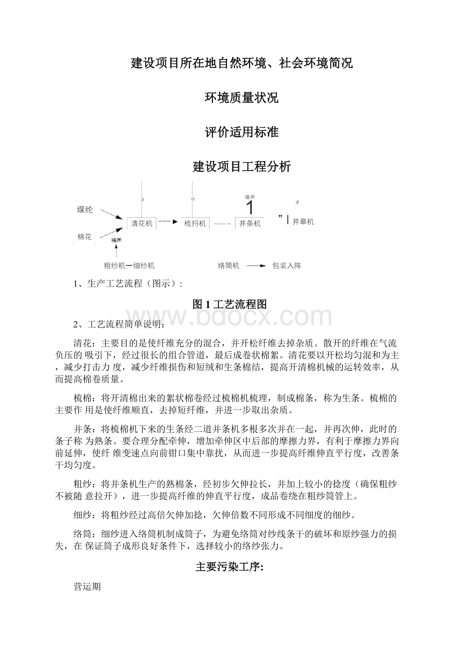 纺织行业纺织项目环评报告表.docx_第3页