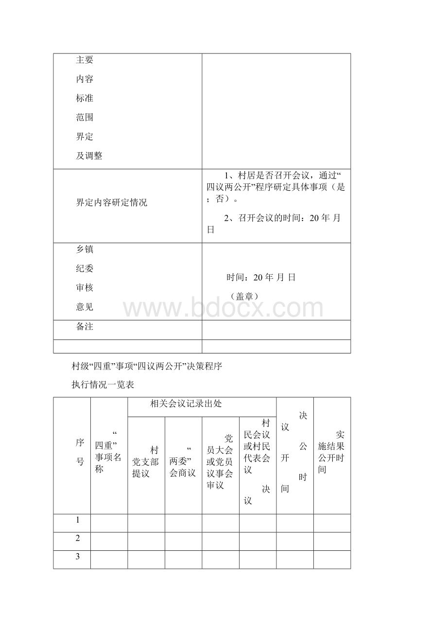 村级四重事项四议两公开工作台账实用模板.docx_第3页