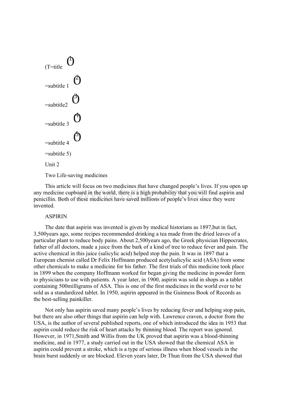 高二英语牛津英语整理模块七课文及翻译共12页.docx_第3页