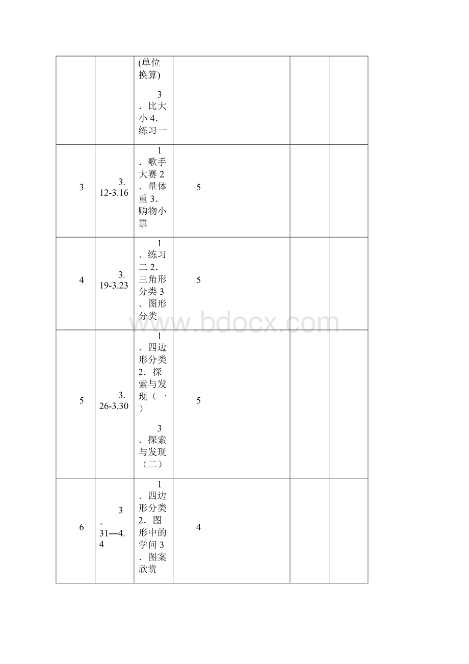 四年级下册数学教案及反思.docx_第3页