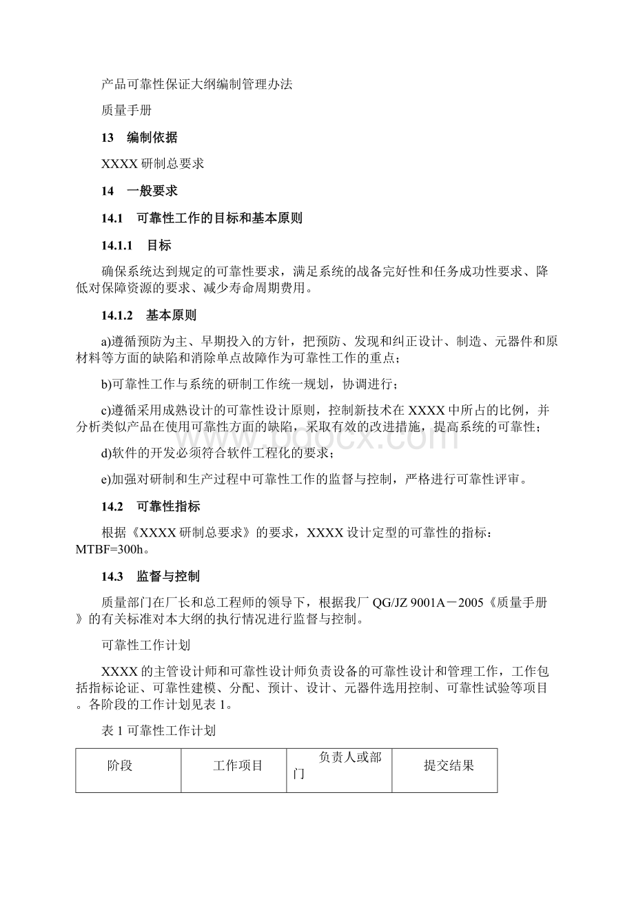 产品可靠性工作计划Word文件下载.docx_第2页