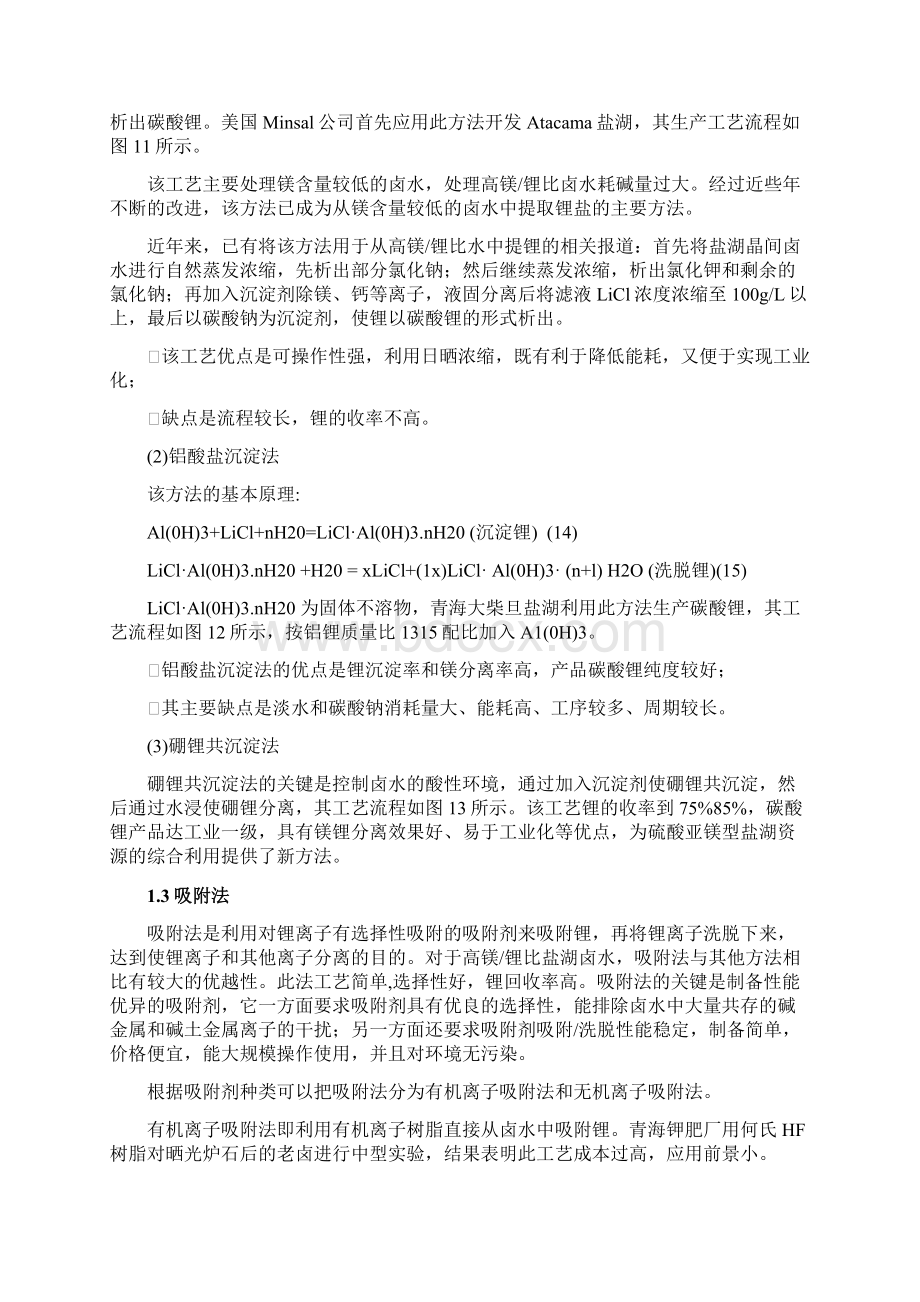 盐湖卤水提锂技术综述之欧阳文创编.docx_第2页