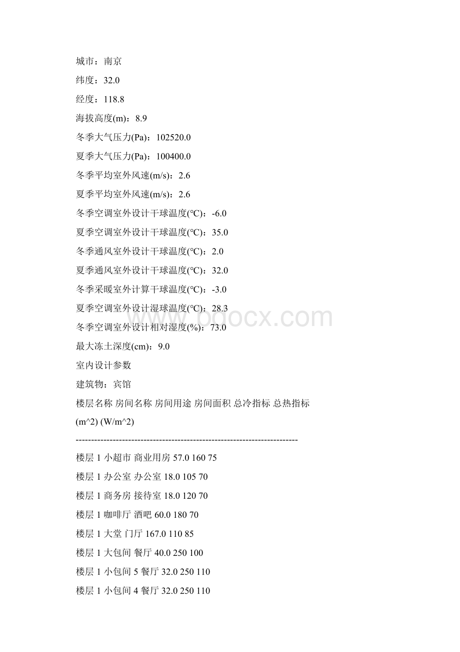 苏州某宾馆暖通空调负荷计算书Word格式.docx_第2页