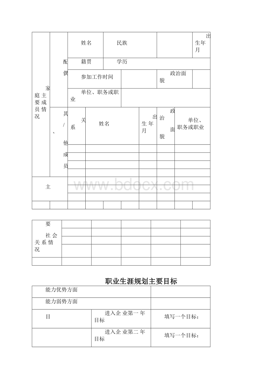 青年干部联系培养登记表Word文档格式.docx_第3页