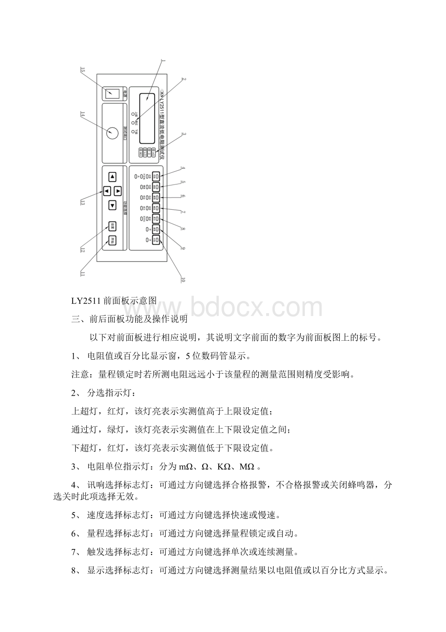 直流低电阻测试仪说明书.docx_第3页