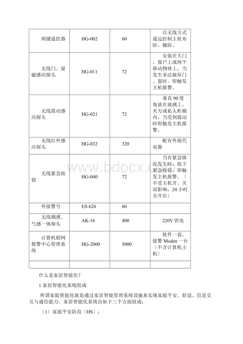 智能家居的基本功能包括.docx_第2页