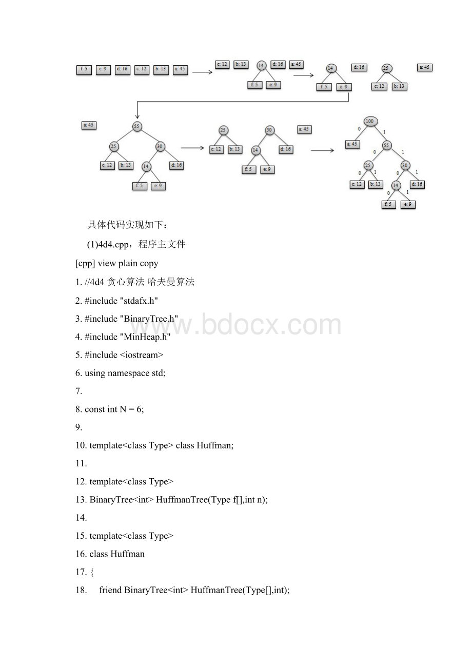 0023算法笔记贪心算法哈夫曼编码问题.docx_第3页