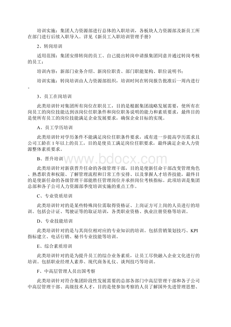新编蓝光集团培训管理规定精编版.docx_第2页