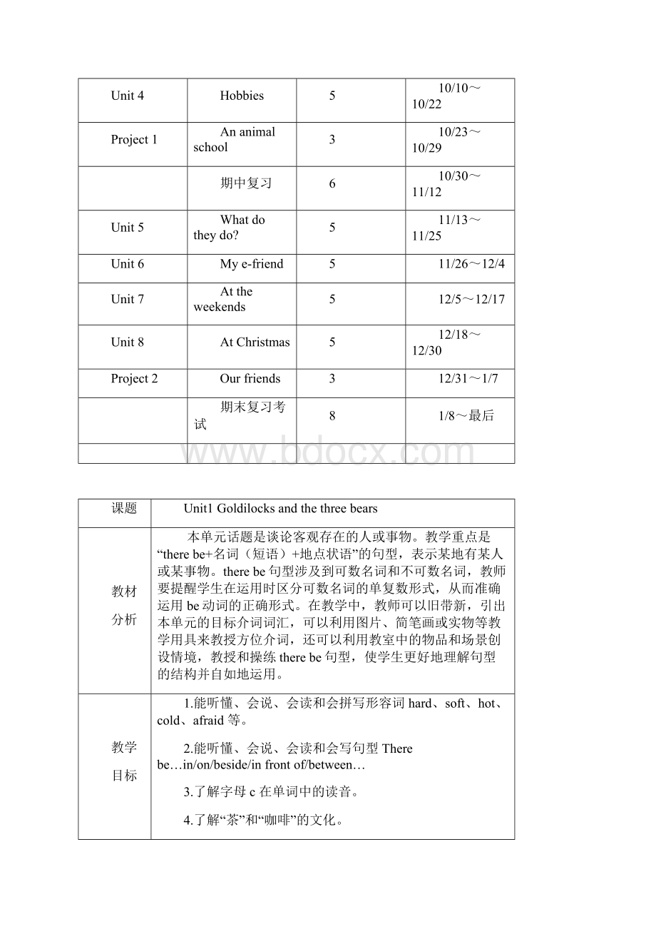 译林版牛津小学英语五年级上册全册教案.docx_第3页