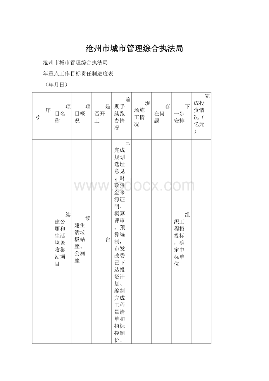 沧州市城市管理综合执法局.docx_第1页