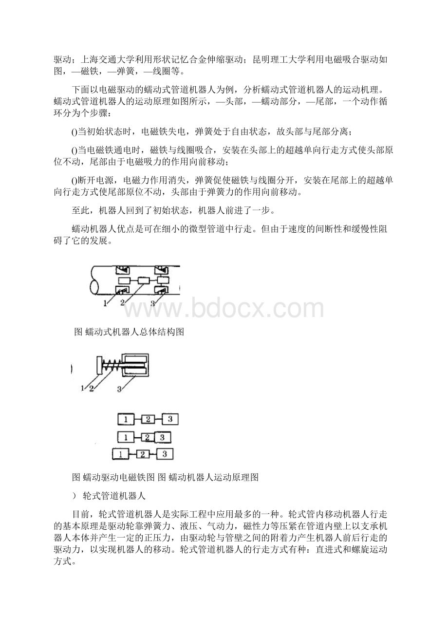 创新设计管道履带式机器人.docx_第3页