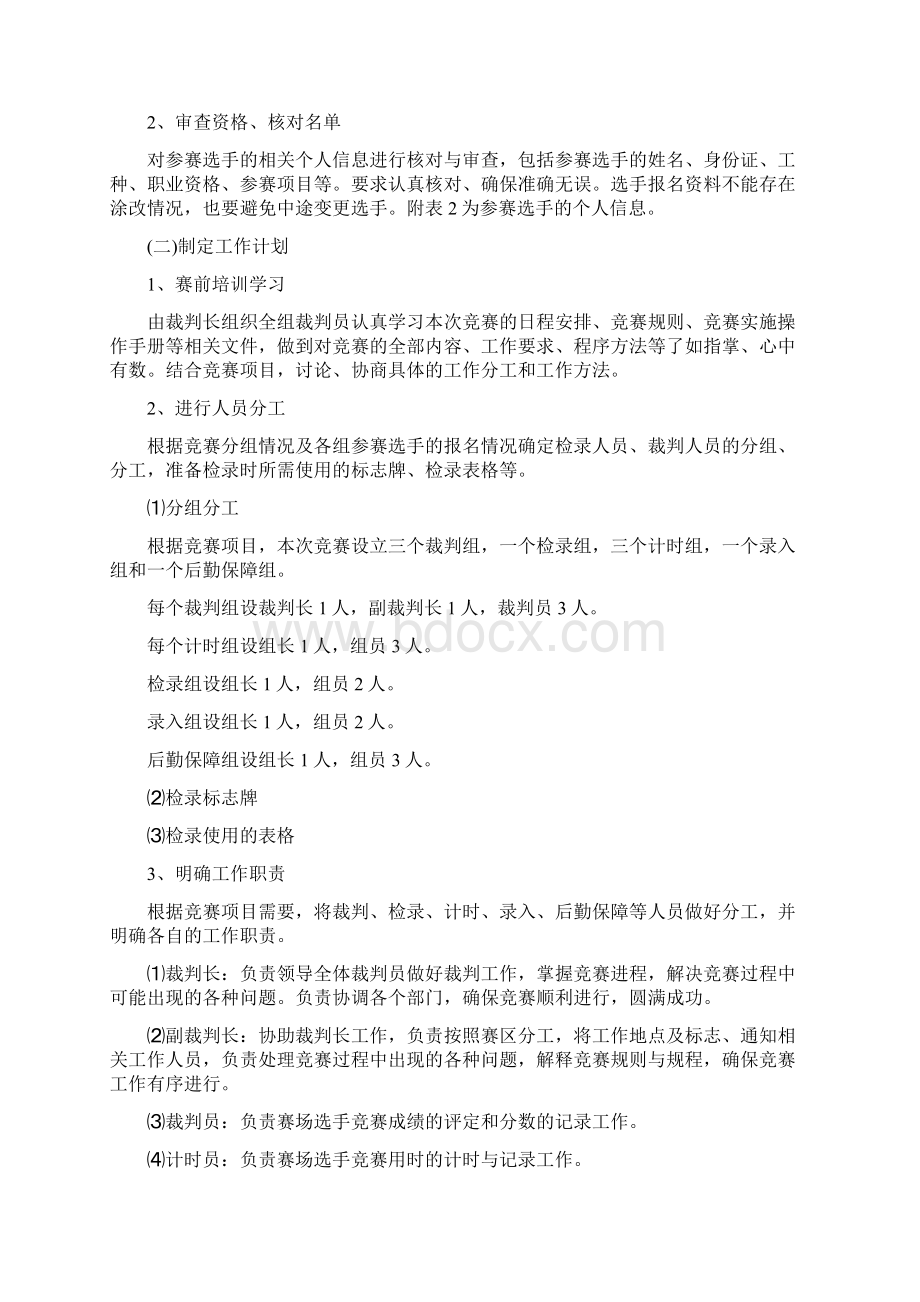 职业技能竞赛裁判工作流程Word文档下载推荐.docx_第3页