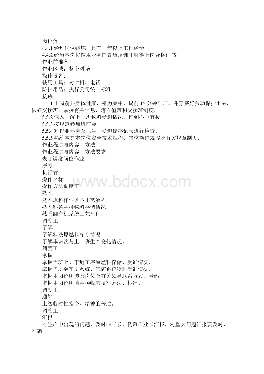 煤场与料场调度工职责.docx_第3页