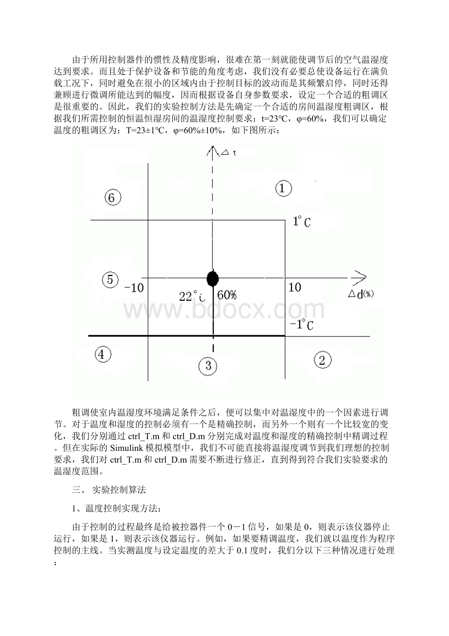 恒温恒湿房间地仿真模拟控制实验报告材料Word文档下载推荐.docx_第2页