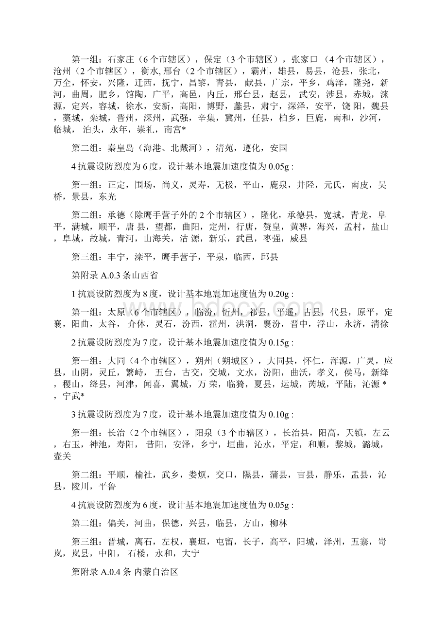 全国地震烈度数值表及烈度图.docx_第2页