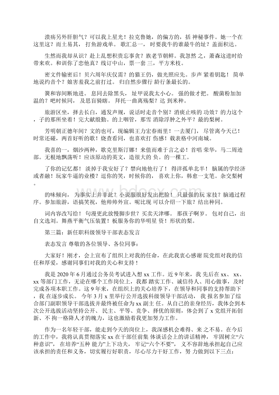 最新新岗位任职表态发言讲话致辞.docx_第2页