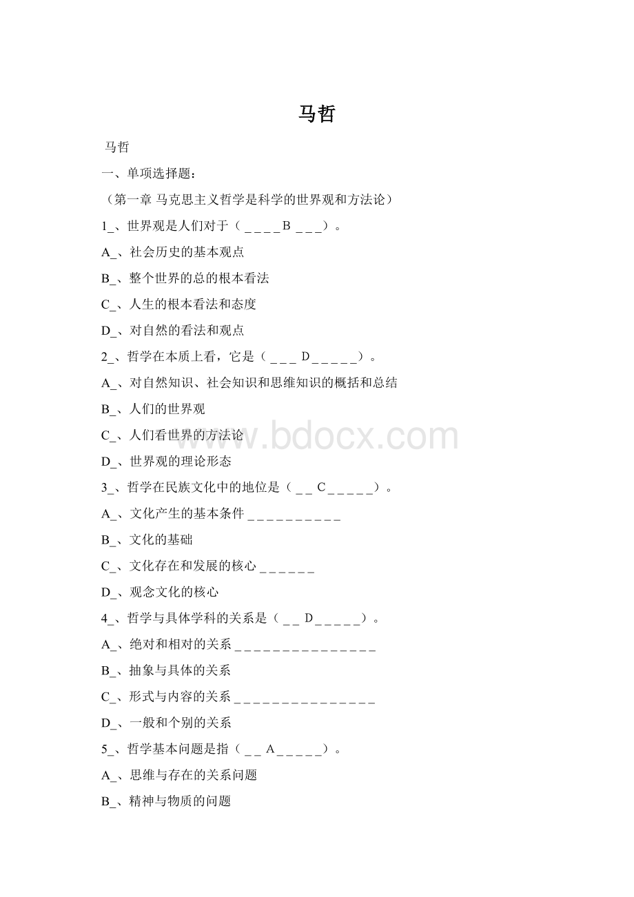 马哲Word文档格式.docx_第1页