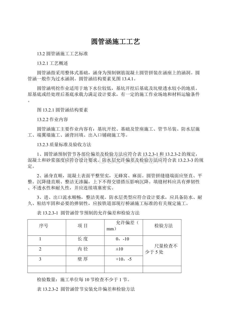 圆管涵施工工艺Word格式文档下载.docx