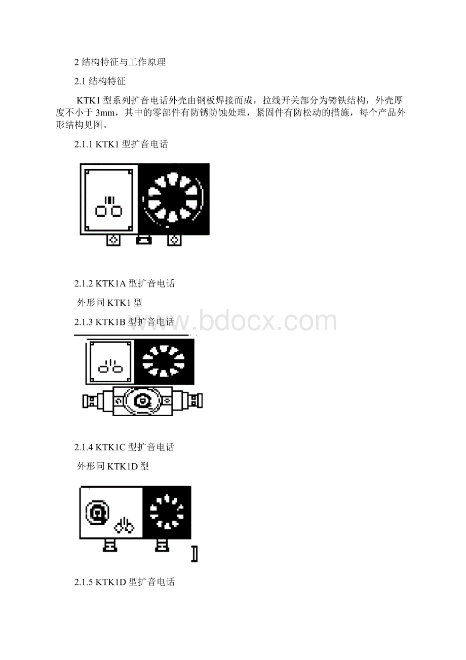 KTK1扩音电话说明书Word格式.docx_第3页