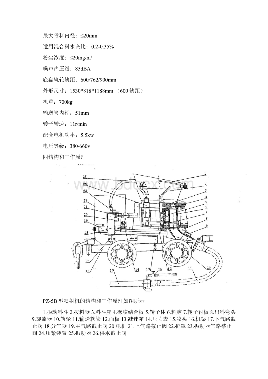 pz5b防爆喷浆机说明书.docx_第2页