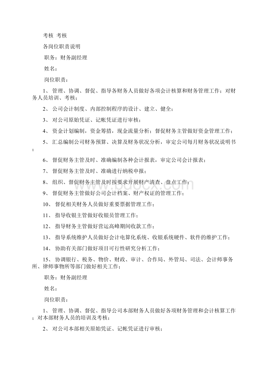 组织机构与岗位职责Word格式文档下载.docx_第2页