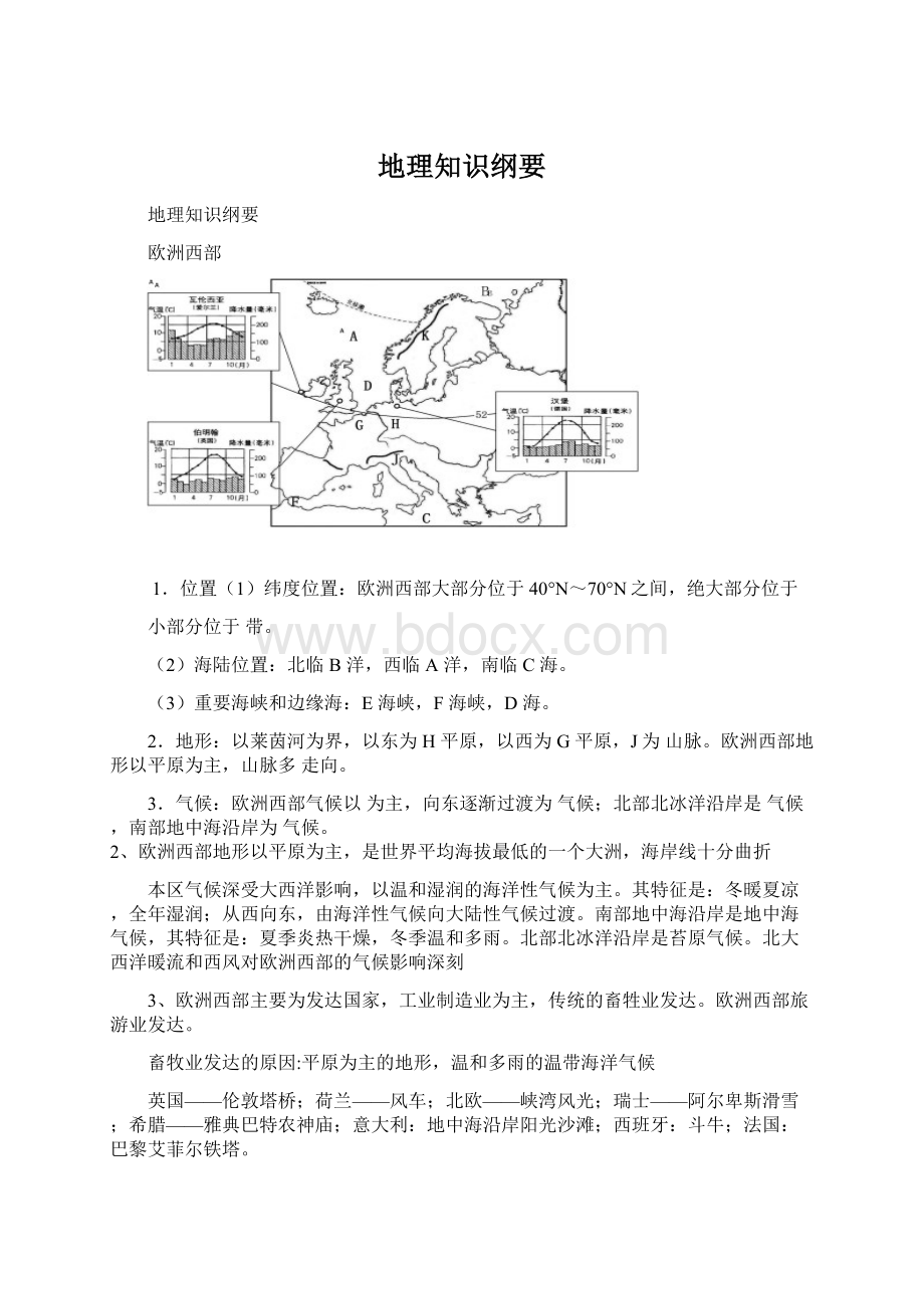 地理知识纲要文档格式.docx_第1页