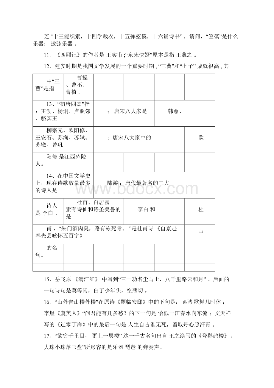 小学升初中六年级语文课外知识大全.docx_第3页