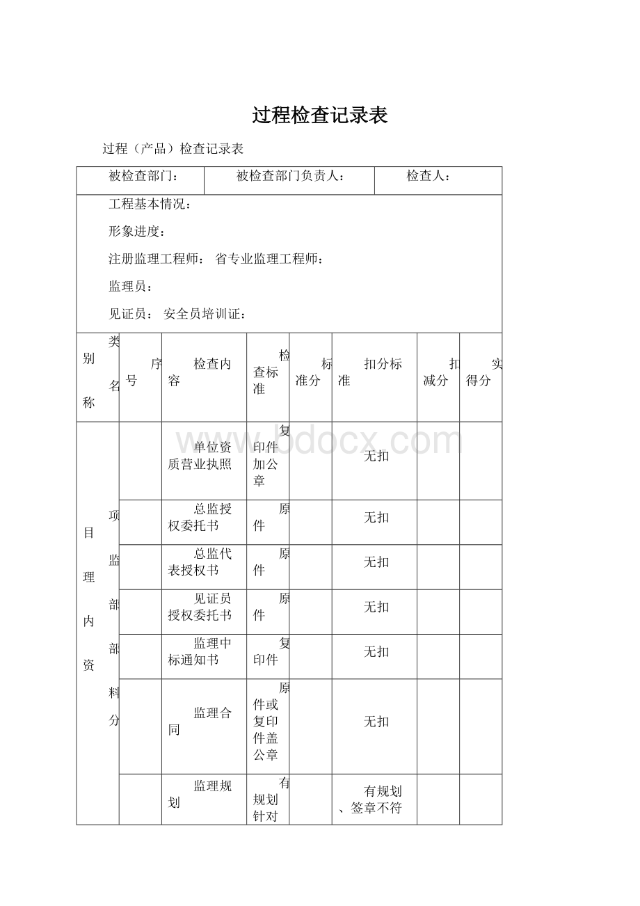 过程检查记录表.docx