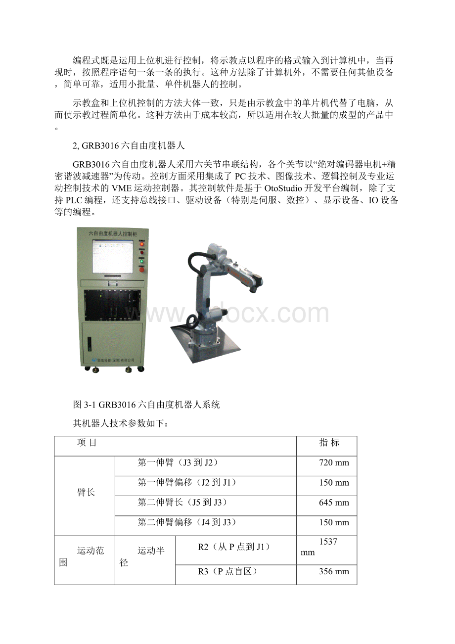 六自由度机器人示教编程与再现控制实验.docx_第2页