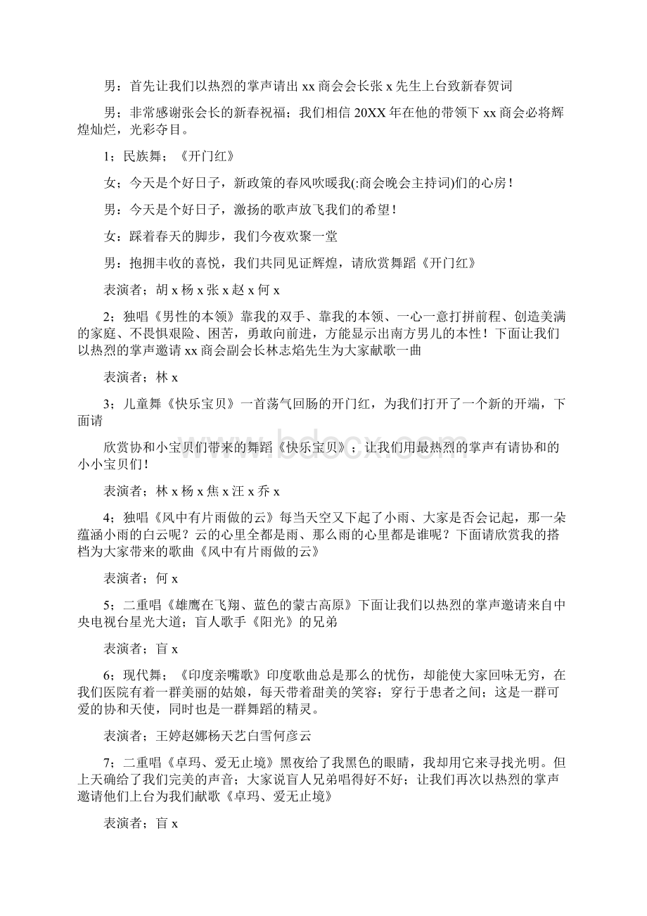 商会晚会主持词Word格式文档下载.docx_第2页