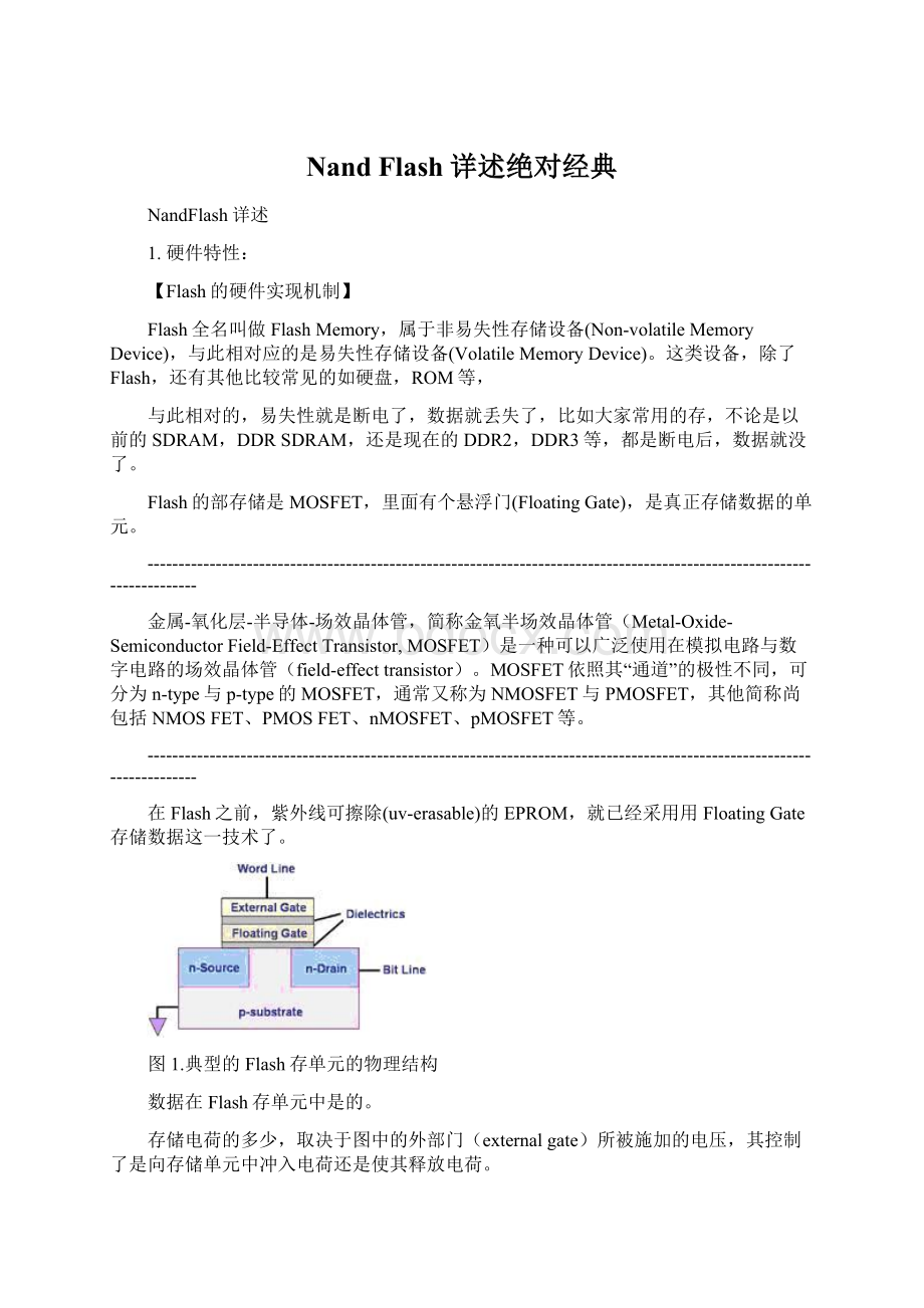 Nand Flash详述绝对经典文档格式.docx