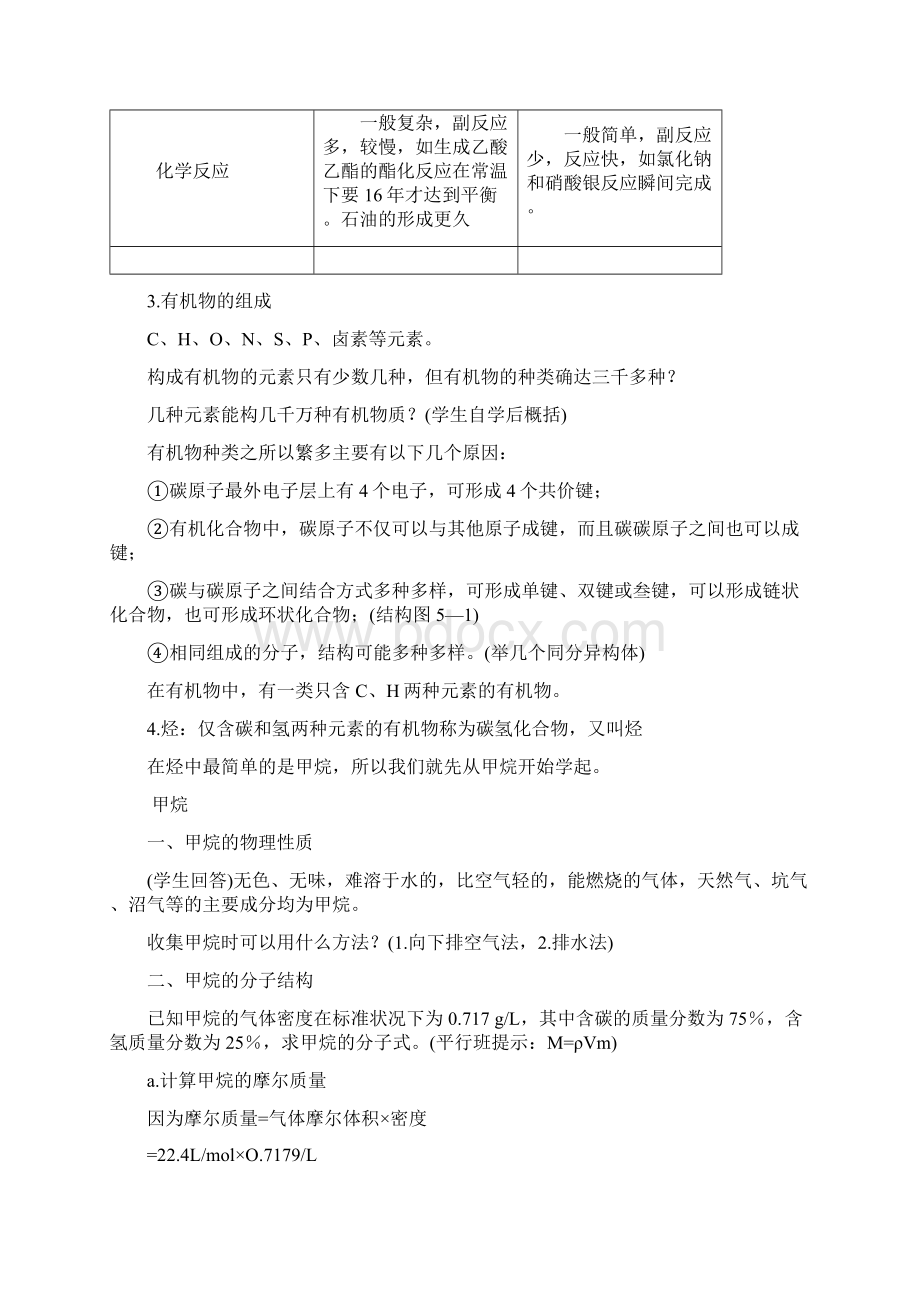 甲烷烷烃高考化学知识点讲解Word格式.docx_第2页