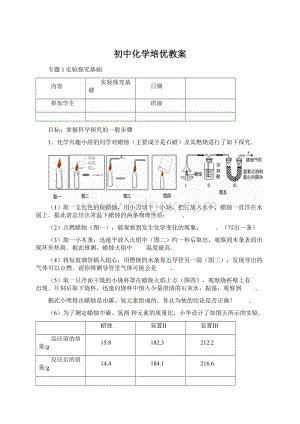 初中化学培优教案Word文件下载.docx