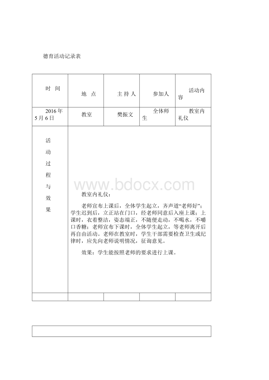 德育工作记录Word格式文档下载.docx_第2页