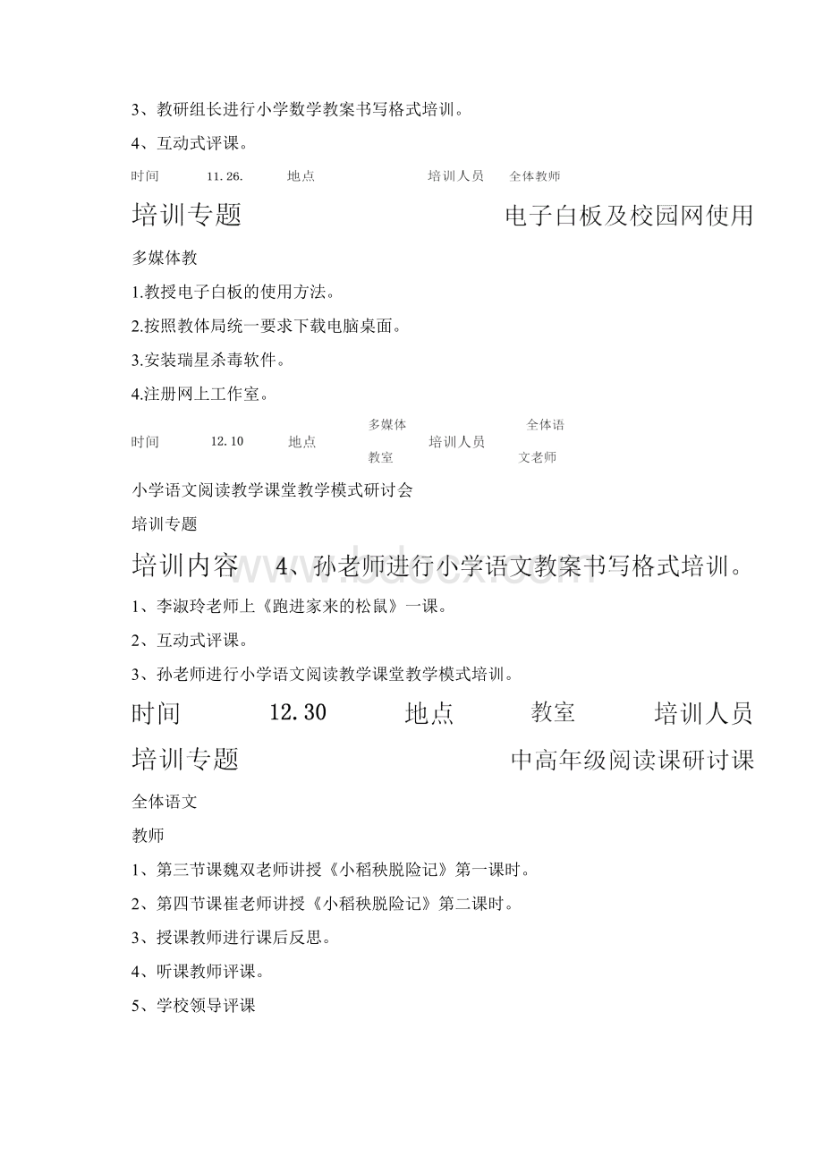 骨干教师培训记录表.docx_第3页