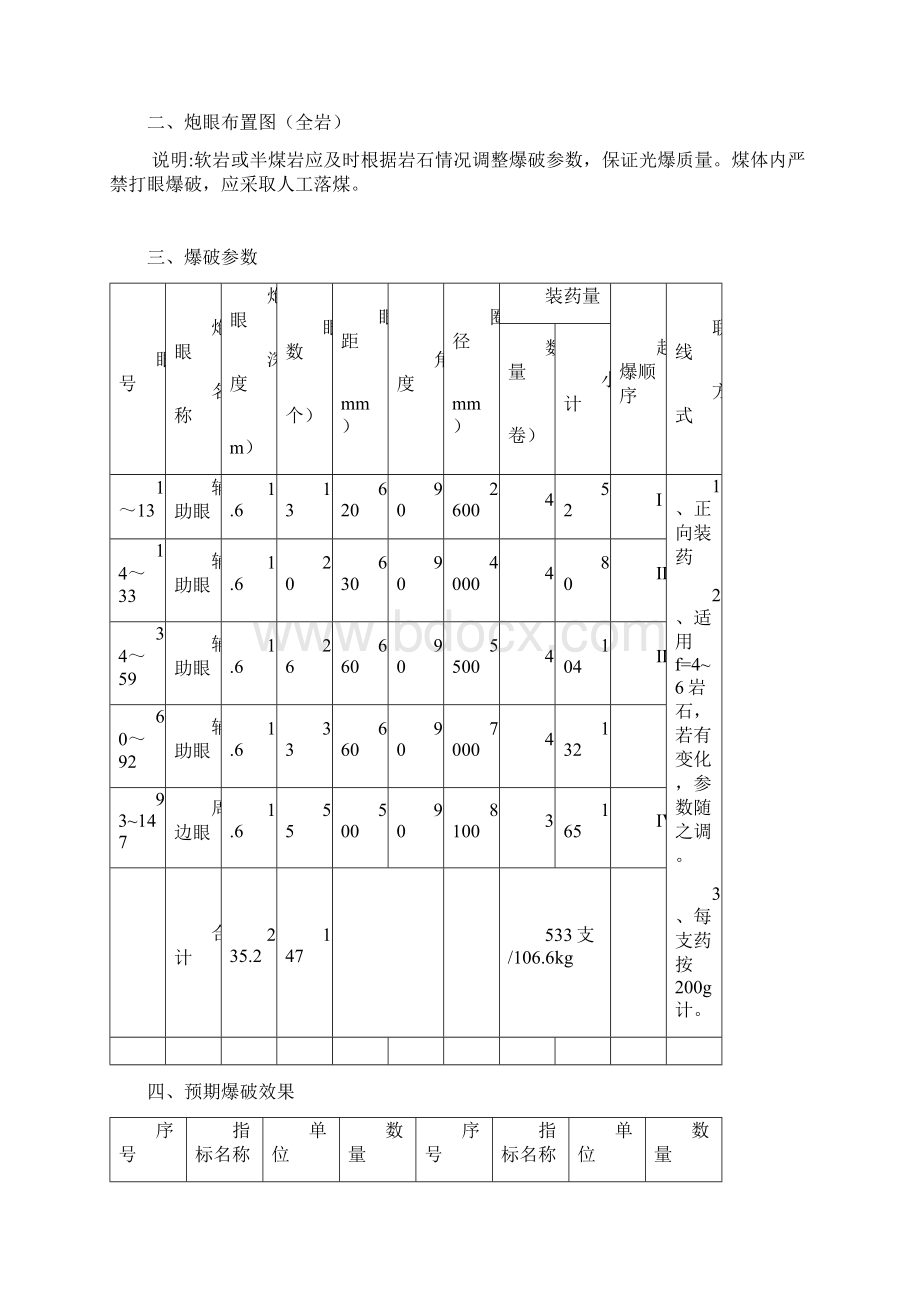 某矿己二西翼煤仓矸石仓施工安全技术措施.docx_第3页